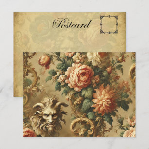 Cartão Postal De Festividades O Ouro Fiend - Vitoriano Gótico