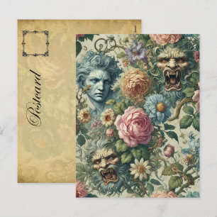 Cartão Postal De Festividades O uso ceruliano - Vitoriano gótico