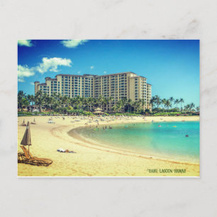 Cartão Postal De Festividades Oahu Lagoon Hawaii