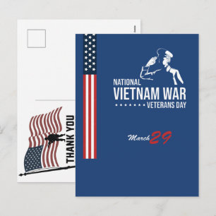 Cartão Postal De Festividades Obrigado Veteranos Bandeira Americana Dia da Memór
