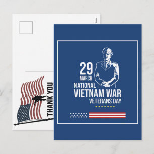 Cartão Postal De Festividades Obrigado Veteranos Bandeira Americana Dia da Memór