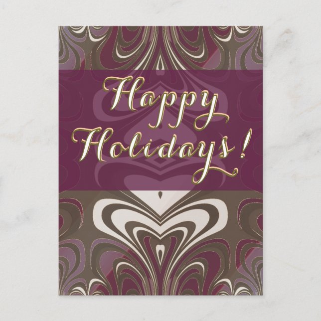 Cartão Postal De Festividades Office Holiday Postcard (Frente)