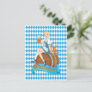 Cartão Postal De Festividades Oktoberfest