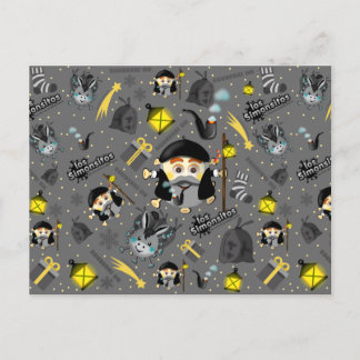 Cartão Postal De Festividades Olentzero vasco Eguberri sobre Simonsitos