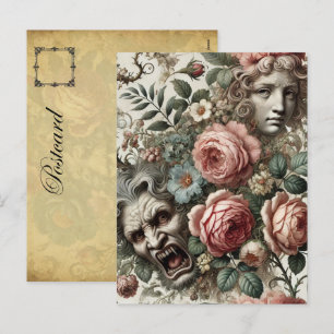 Cartão Postal De Festividades Onde Presas Barrocas Encontram Casas - Vitoriano G