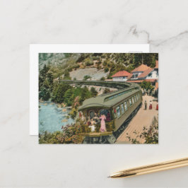 Cartão Postal De Festividades Oregon Express