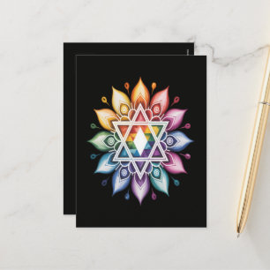 Cartão Postal De Festividades Orgulho Gay Arco-íris LGBT
