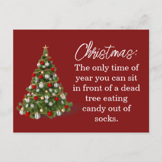 Cartão Postal De Festividades Ornamento