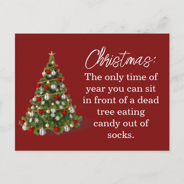 Cartão Postal De Festividades Ornamento (Frente)