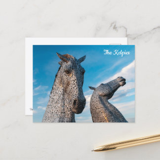 Cartão Postal De Festividades Os Kelpies