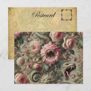 Cartão Postal De Festividades Os Verdantes Vorazes - Vitorianos Góticos