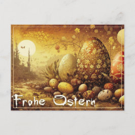 Cartão Postal De Festividades Osterhoffnung em einer apokalyptischen Welt
