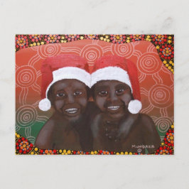 Cartão Postal De Festividades Outback Boys Feliz Natal