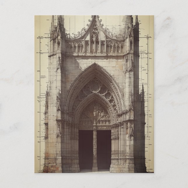 Cartão Postal De Festividades Outro Portal (Frente)