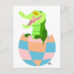 Cartão Postal De Festividades Ovo de Páscoa! :)