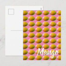 Padrão de Fruta de Mango para Vegetariano e Vegan