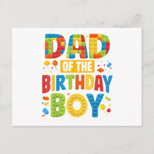 Cartão Postal De Festividades Pai de Festa de Aniversário