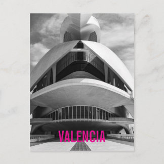 Cartão Postal De Festividades Palau de les Arts Reina Sofia, Valência