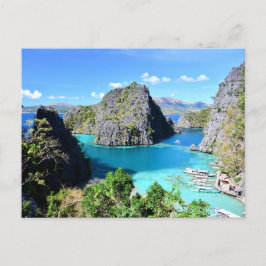 Cartão Postal De Festividades Palawan Lagoon, Philippines