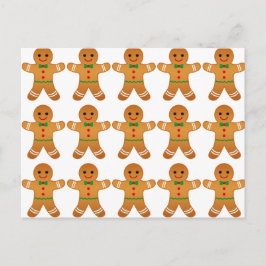 Cartão Postal De Festividades Pão-Gingerão-Grito Padrão - Natal