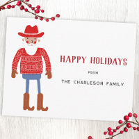 Papai Noel Cowboy Natal