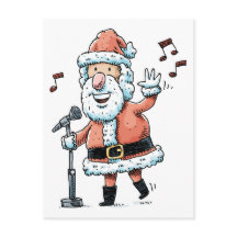 Papai Noel de canto