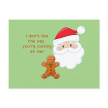 Papai Noel e Garoto Gingerpão