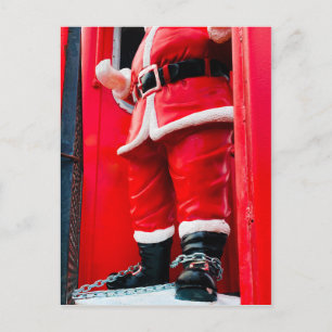 Cartão Postal De Festividades Papai Noel em Apuros?