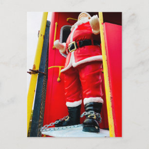 Cartão Postal De Festividades Papai Noel em Apuros?