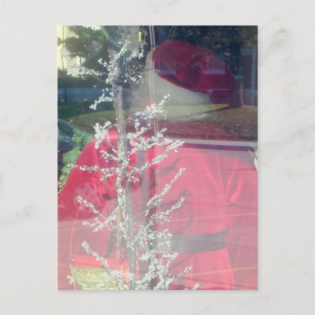 Cartão Postal De Festividades Papais noeis (Frente)