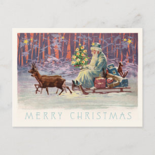 Cartão Postal De Festividades Papais noeis de Viena