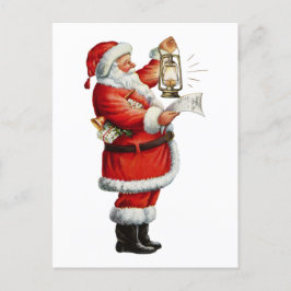 Cartão Postal De Festividades Papais noeis natais vintages