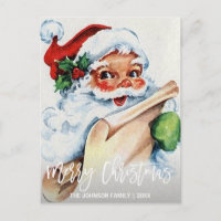 Papais noeis Vintage Personalizados Feliz Natal