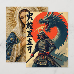 Cartão Postal De Festividades Papéis de parede épicos de samurais em HD para tel