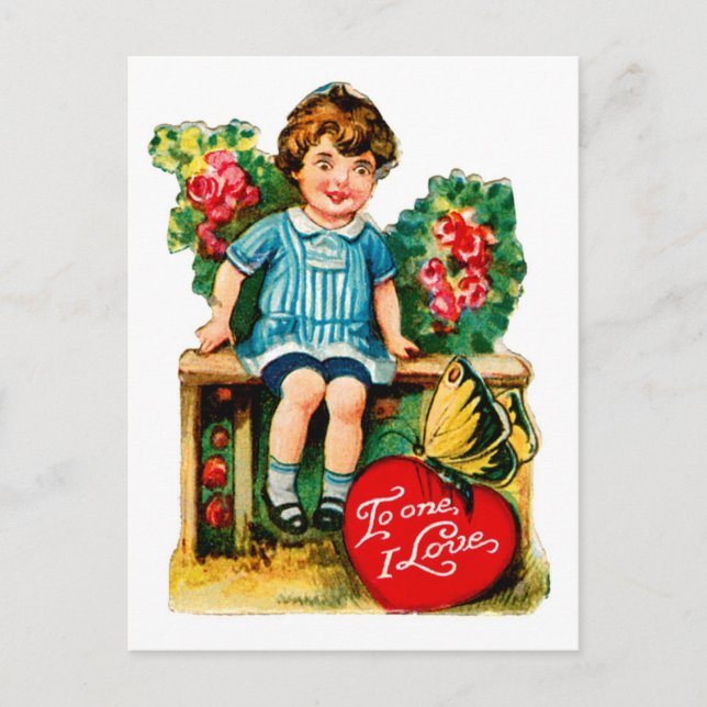 Cartão Postal De Festividades Para Um Que Eu Amo (Frente)