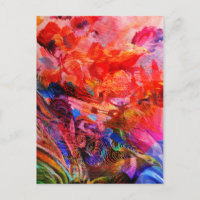 Paradise Floral Bird Phoenix Rising Flame Art