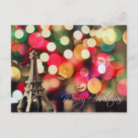 Paris merry christmas and happy new year