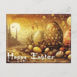 Cartão Postal De Festividades Páscoa de esperança num mundo apocalíptico