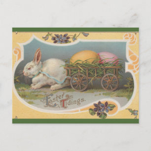 Cartão Postal De Festividades Páscoas de vindima