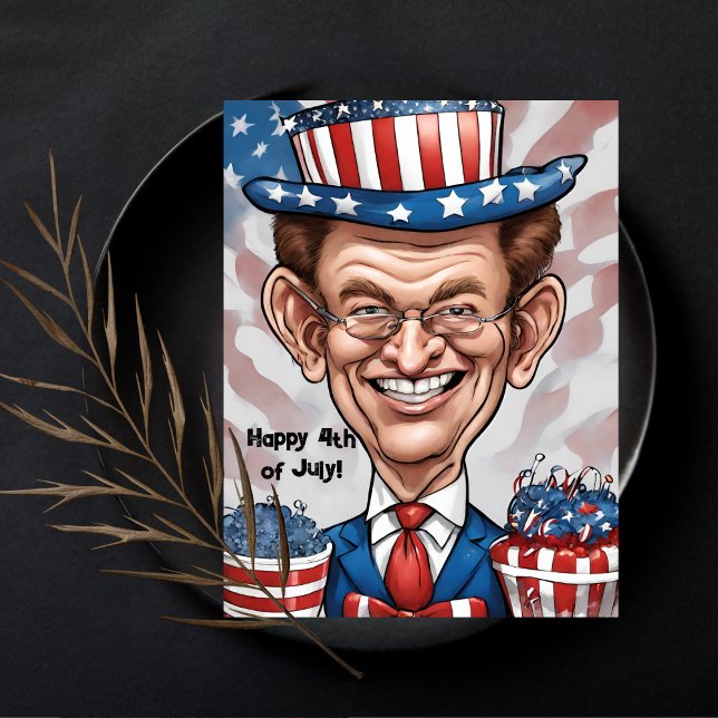 Cartão Postal De Festividades Patriotic Salute (Criador carregado)