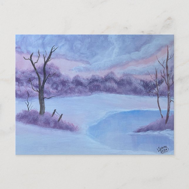 Cartão Postal De Festividades Paz preguiçosa (Frente)