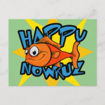 Peixe Dourado Sorriso Sol Ano Novo Persa Nowruz