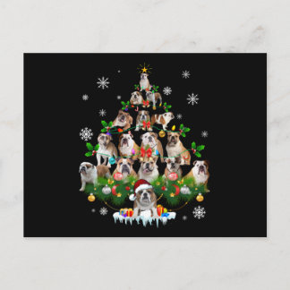 Cartão Postal De Festividades Pentes de Cães | Graneleiros Ornamentos de Árvores