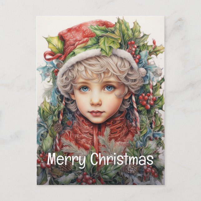 Cartão Postal De Festividades Personalizado 13 de 25 (Frente)