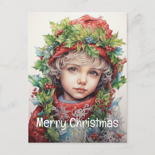 Cartão Postal De Festividades Personalizado 4 de 25 (Frente)