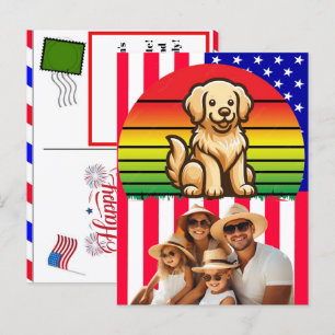 Cartão Postal De Festividades Personalizado Esfrie o Quarto Lá Fora Amante de Ca