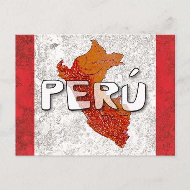 Cartão Postal De Festividades Peru (Frente)