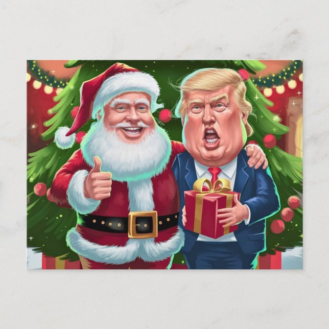 Cartão Postal De Festividades Placa de Férias Plana (Frente)