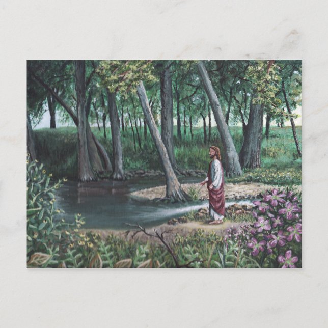 Cartão Postal De Festividades Placa de Posto da Manhã de páscoa (Frente)