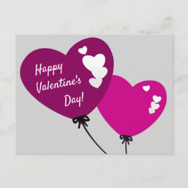 Cartão Postal De Festividades Placa Voucher de Feliz dia de os namorados Cardíac